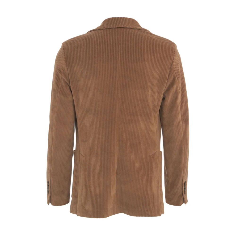 Circolo 1901 Bruine Blazer Aw24 Herenmode Brown Heren