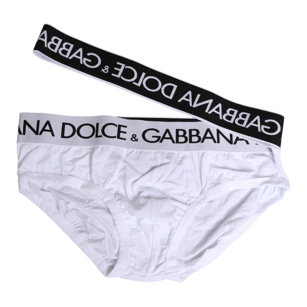 Dolce & Gabbana Men's White Underpants, L, Brando Brief