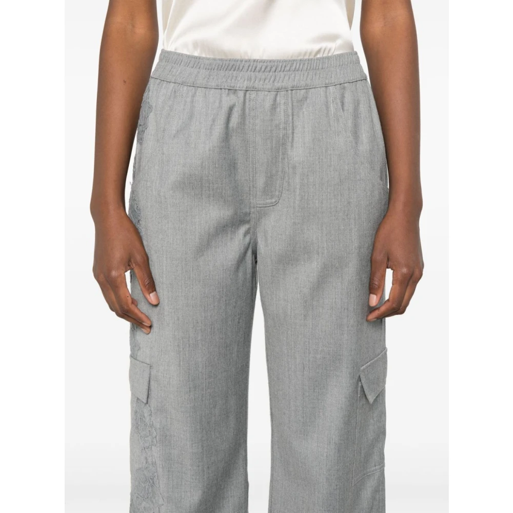 Ermanno Scervino Cargo Broek Gray Dames
