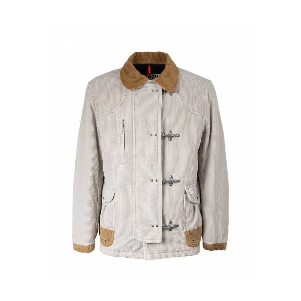 Fay Archiefhaken met diamantpatroon Beige Heren