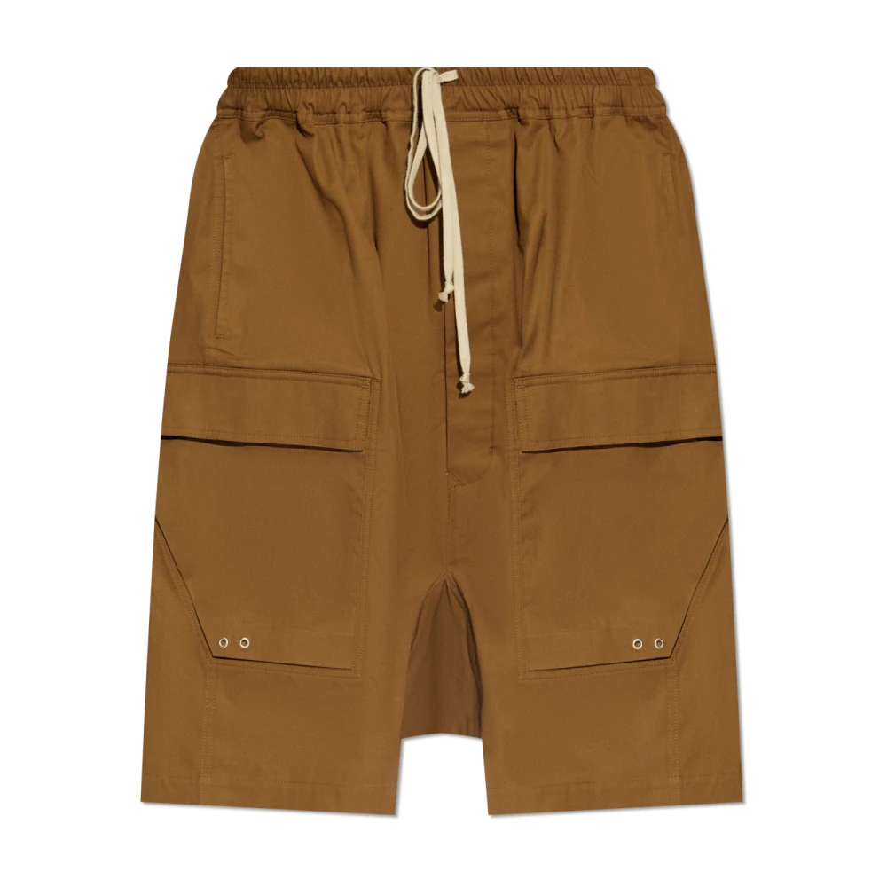 Rick Owens Pods Shorts Brown Heren