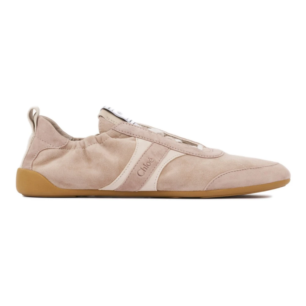 Chloé Women's Beige Kick Sneakers