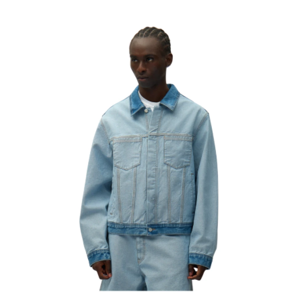 Arte Antwerp Men's Blue Denim Jacket - Denim Jackets - L - Jackets