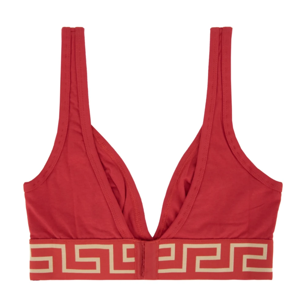 Versace Dames Haakbeha Griekse Stijl Red Dames