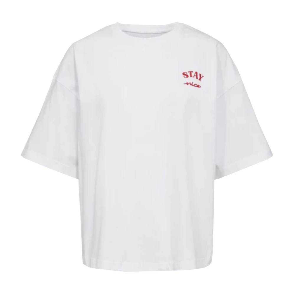 Sofie Schnoor Coole T-shirt met ½ mouwen White Dames