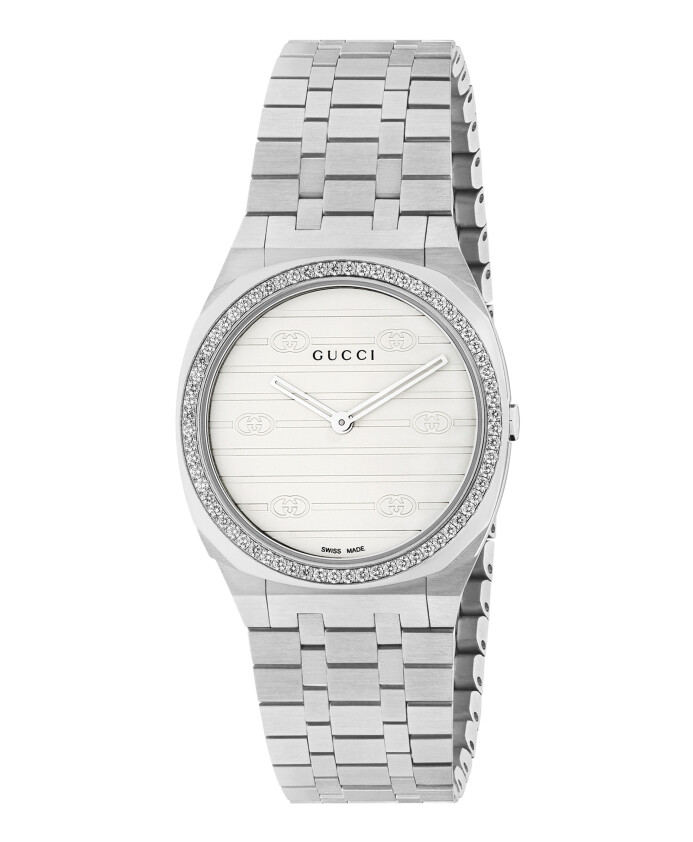 30mm-stainless-steel-multi-layered-case-bezel-set-with-diamonds-white-brass-dial-with-interlocking-g-motif-five-links-stainless-steel-bracelet