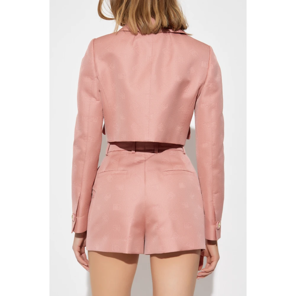 Dolce & Gabbana Korte jas Pink Dames