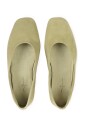 ballerines-en-daim-vert