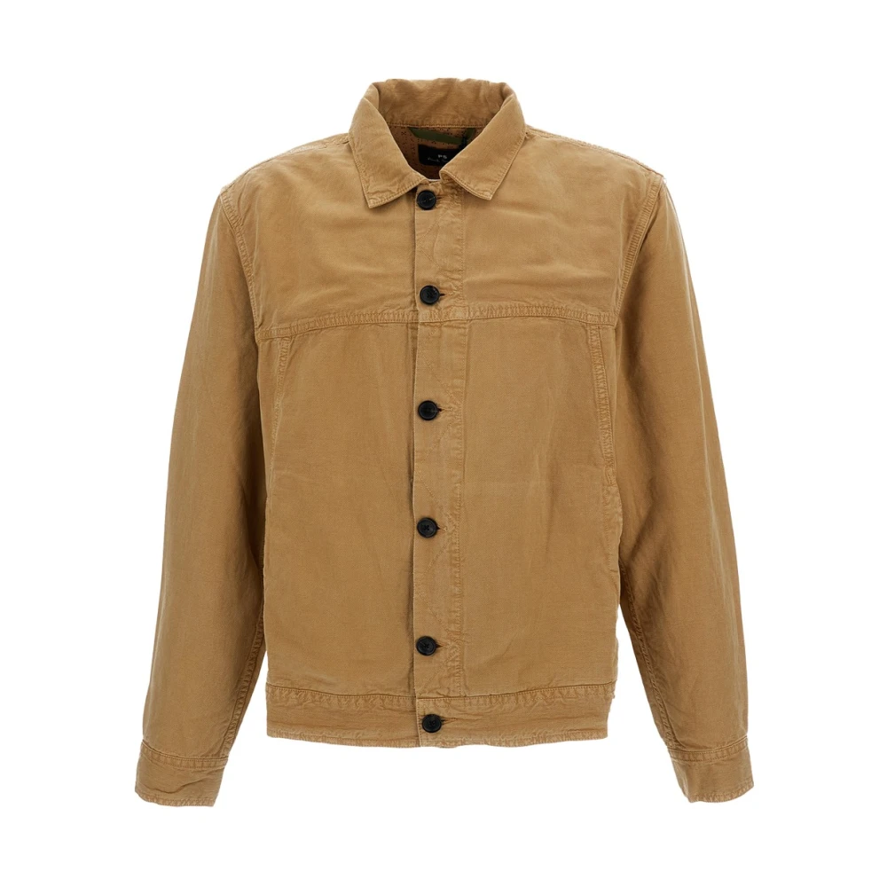 Paul Smith Hombre Beige Chaquetas, Talla: L