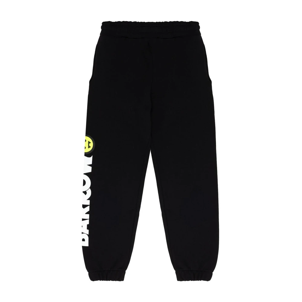 Barrow Black Sweatpants, Male, 10 Y, Sport Joggers