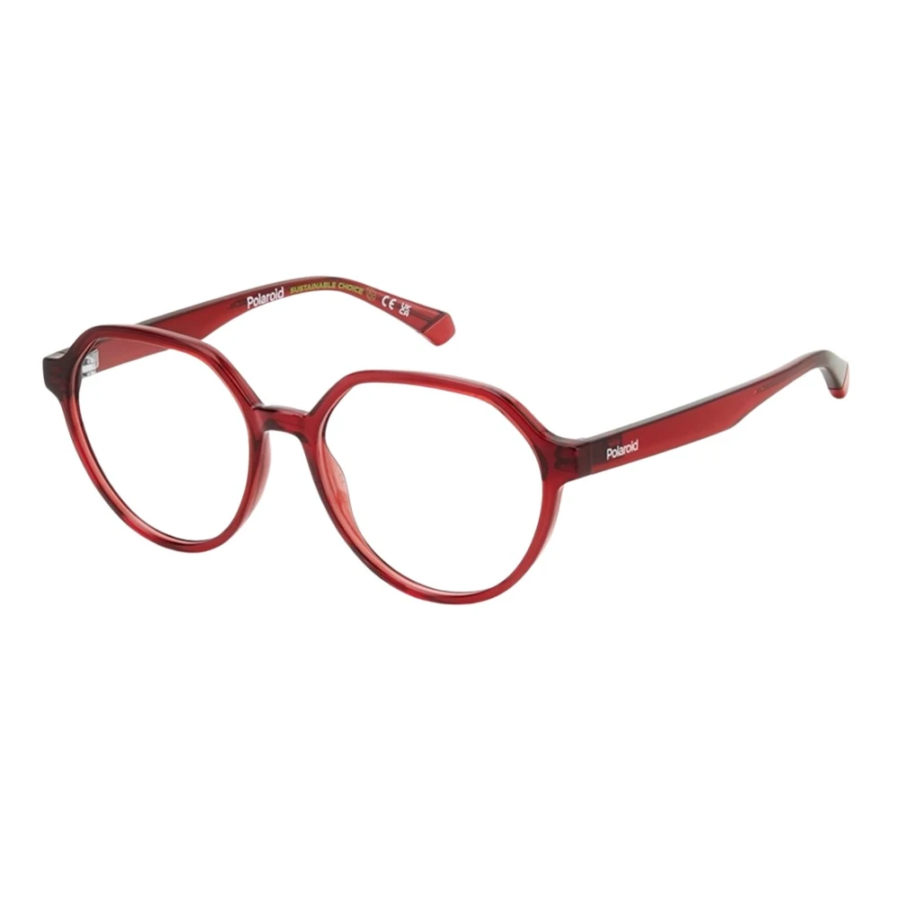 Polaroid Unisex Red Glasses, 49 Mm, D837 C9a Optical Frame