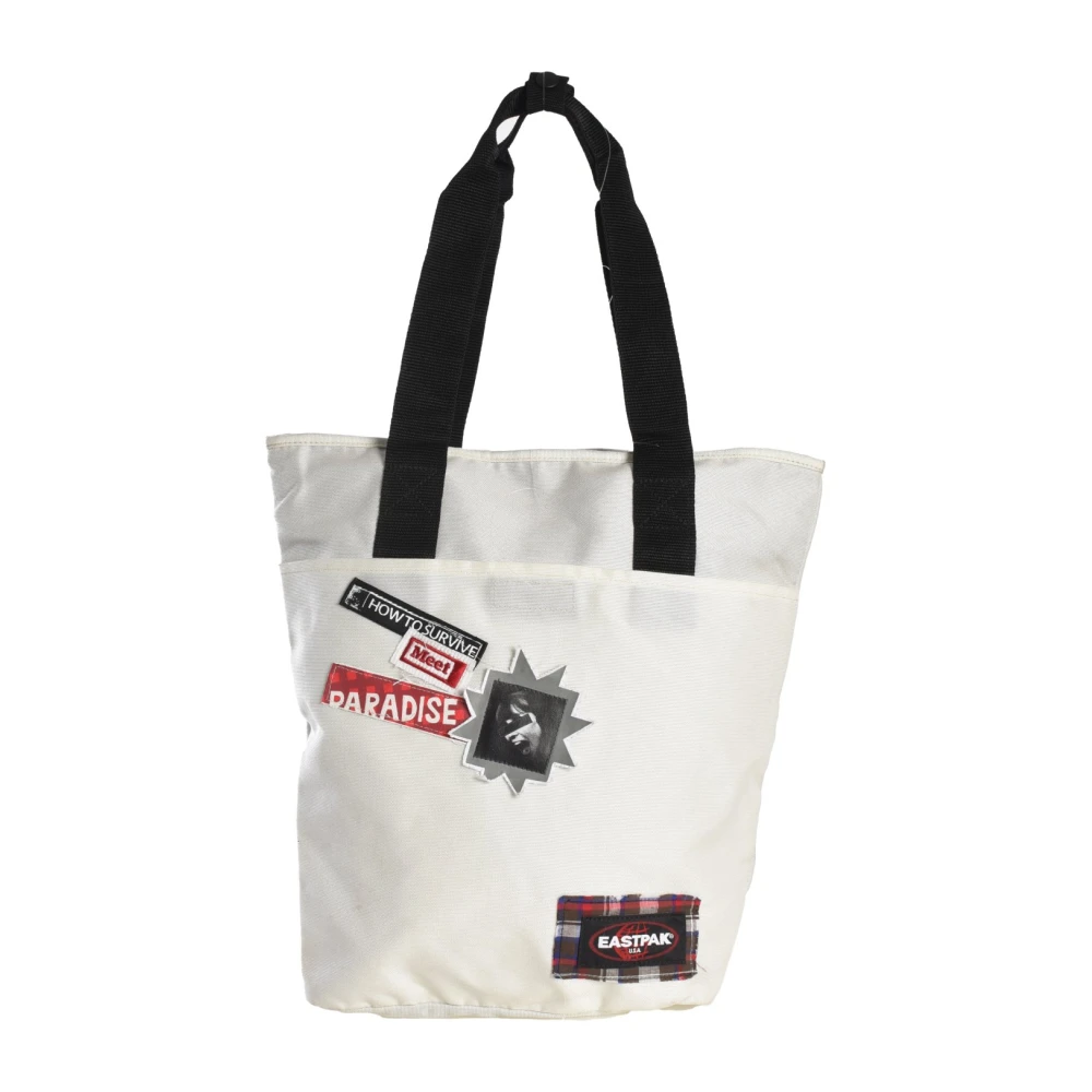Eastpak Witte Shopper Tas met Opgezet Logo White Dames