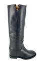 black-tubular-leather-boots-with-golden-v-detail