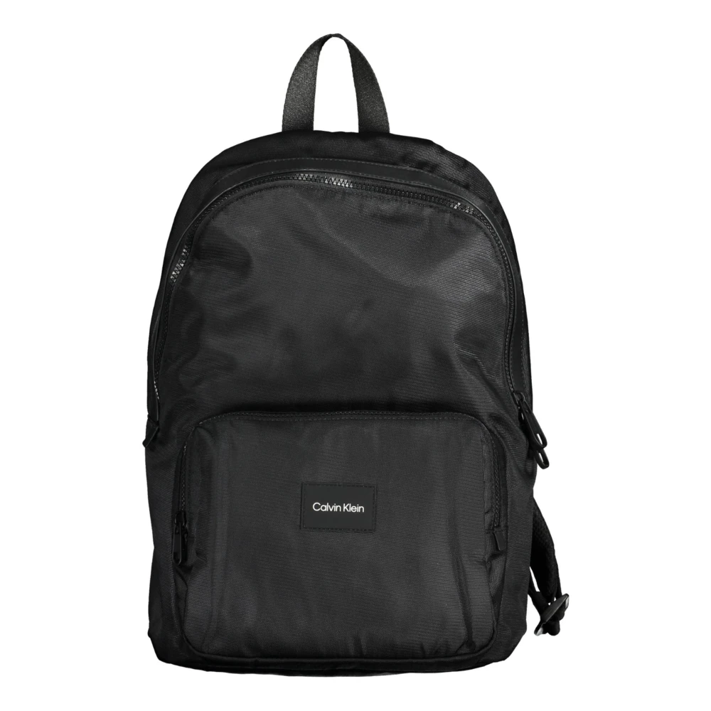 Calvin Klein Men's Black Backpacks, One Size, Backpack With Adjustable Straps