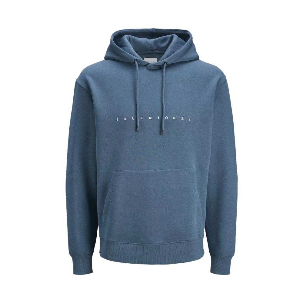 jack & jones Essentials Sweat Hoodie Oceanview Blauw Blue Heren