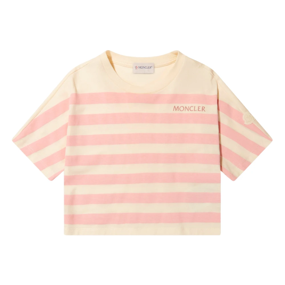 Moncler Women's Striped Logo T-Shirt