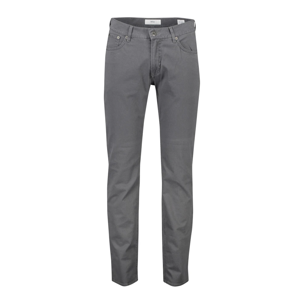BRAX Grijze 5-Pocket Zomer Jeans Gray Heren