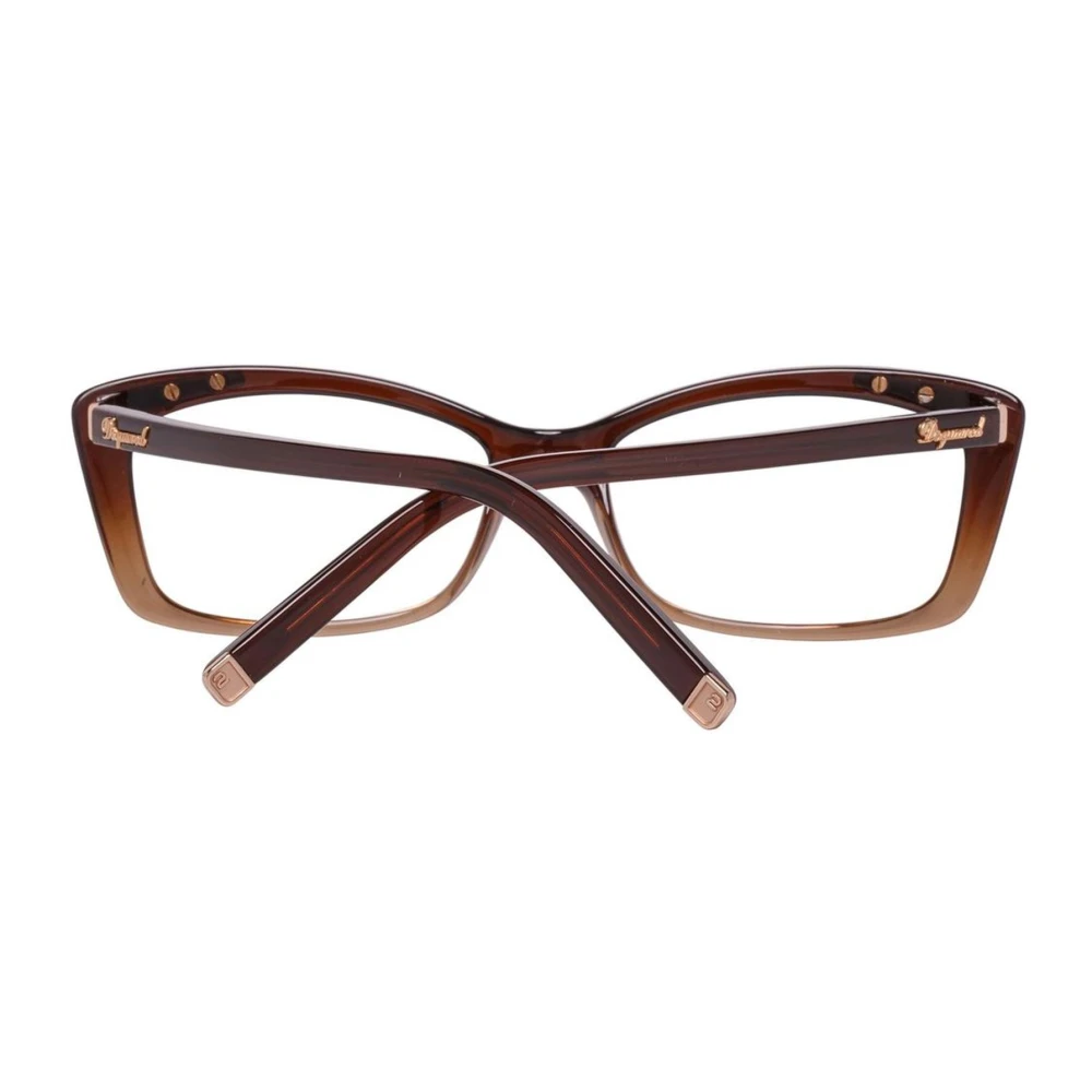 Dsquared2 Bruine plastic dameshorloge frames Brown Dames