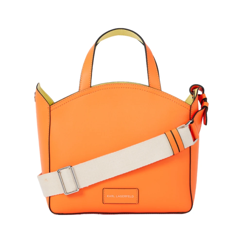 Karl Lagerfeld Stad op Mars Modetas Orange Dames