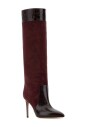 bottines-a-talons-aiguilles-en-daim-bordeaux