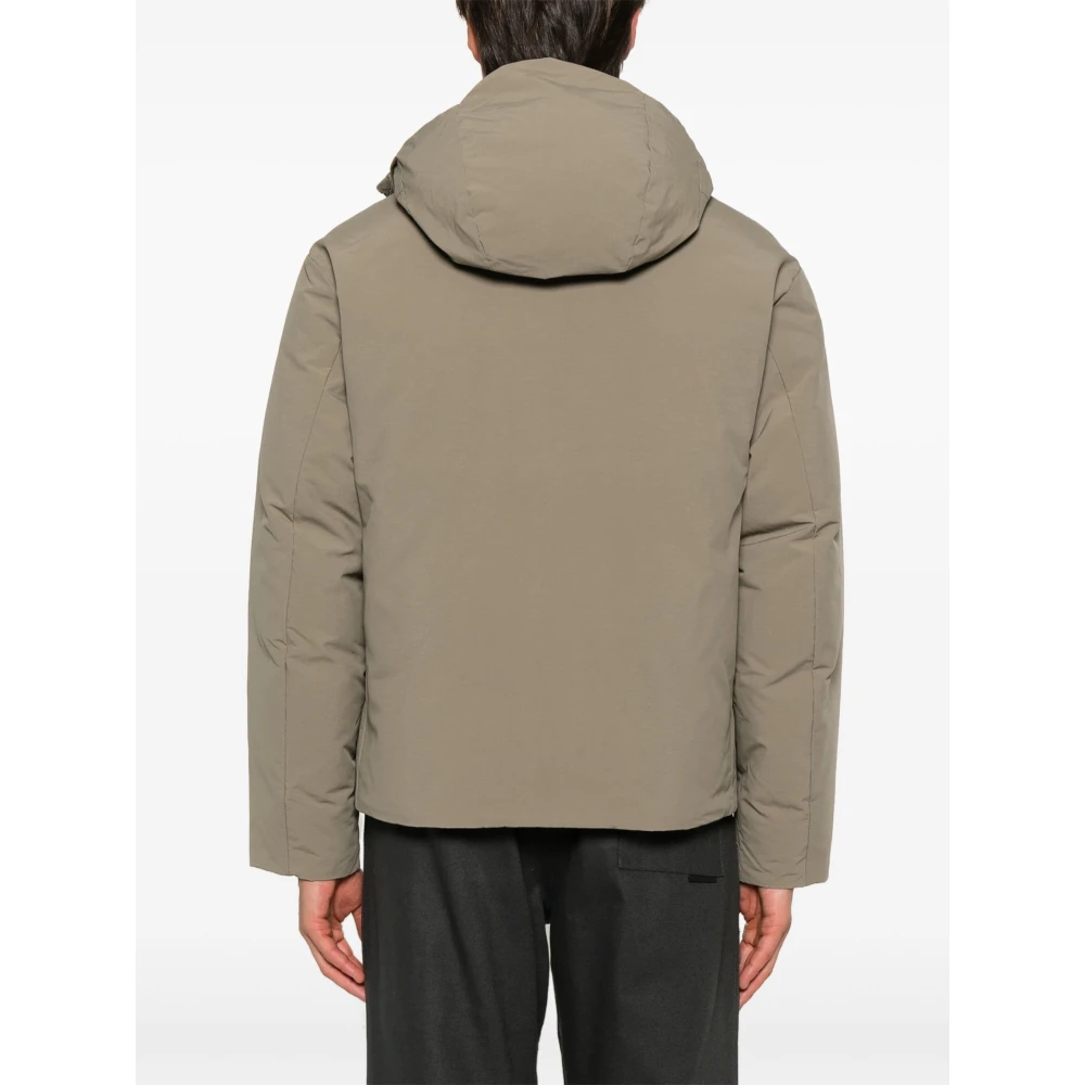 C.P. Company Gewatteerde Hoodie Jas Green Heren