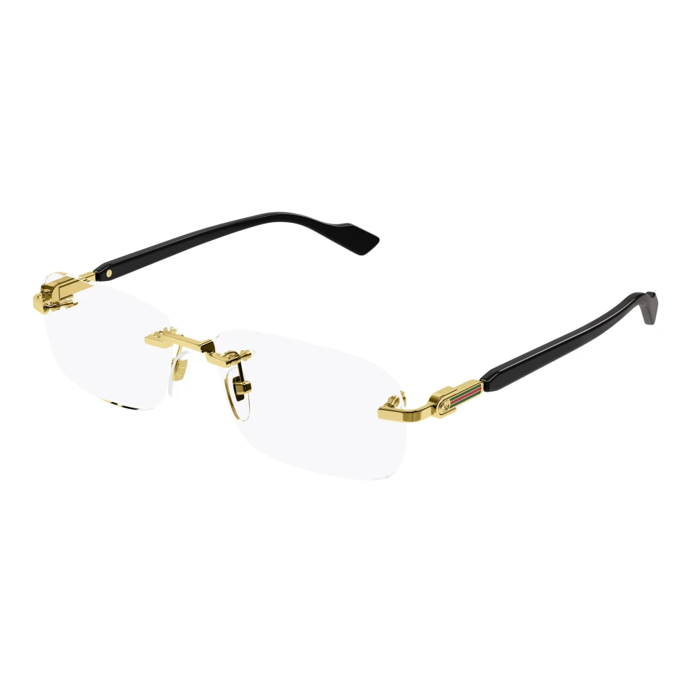 Gucci Men's Yellow Glasses, 56 Mm, Gg1221o Optical Frame