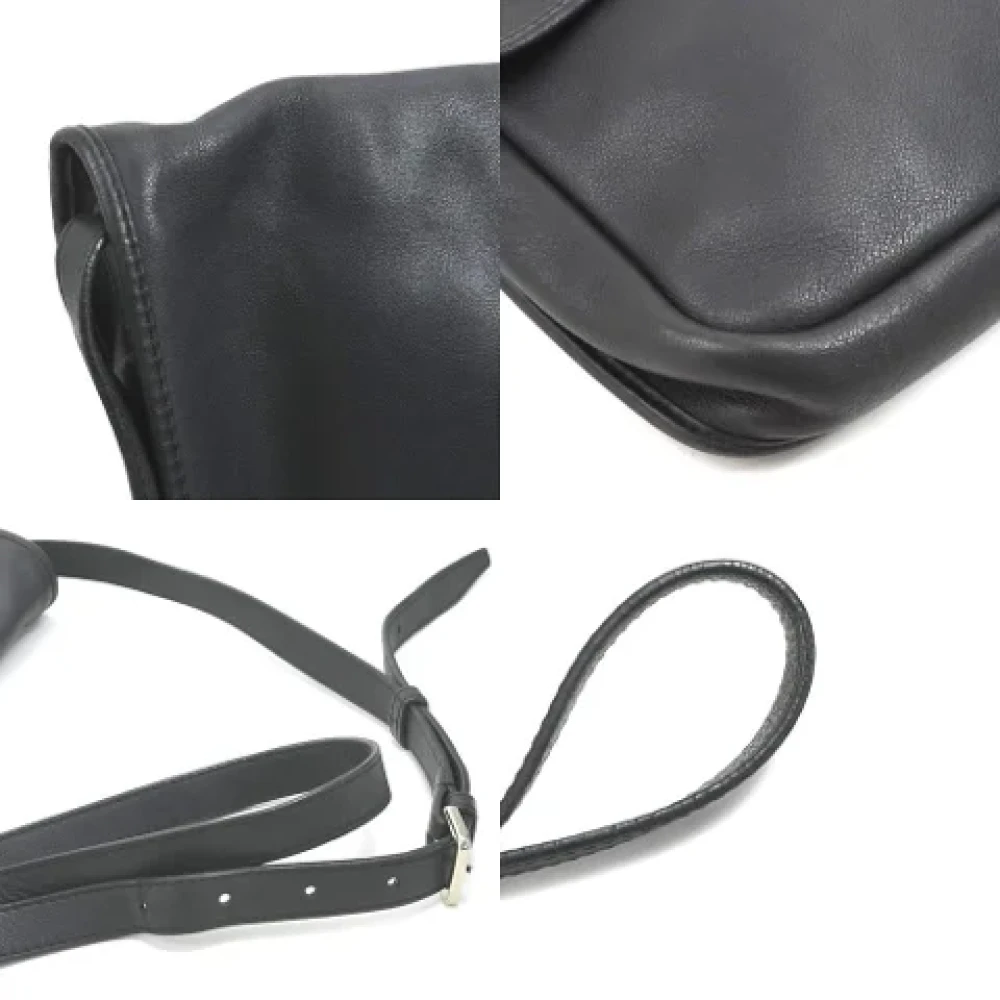 Loewe Pre-owned Fabric shoulder-bags Black Dames