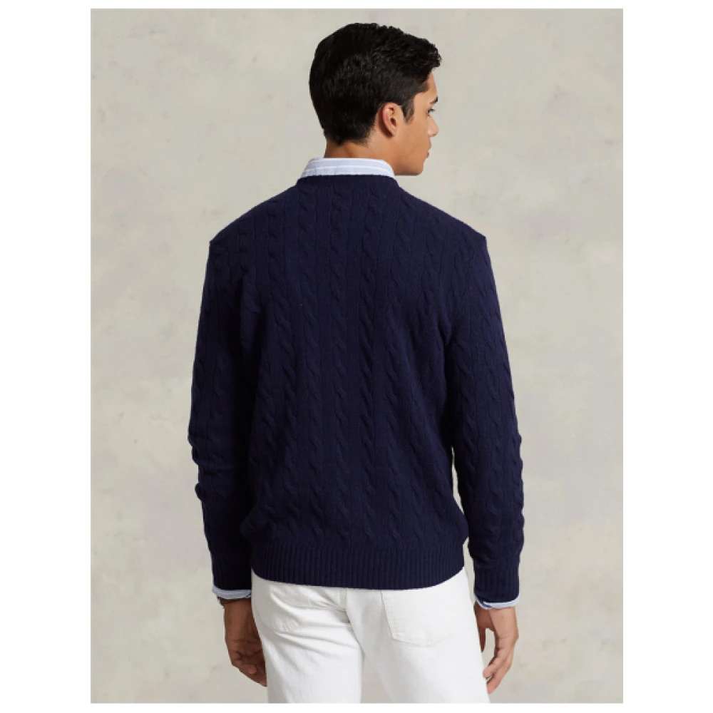 Polo Ralph Lauren Round-neck Knitwear Blue Heren