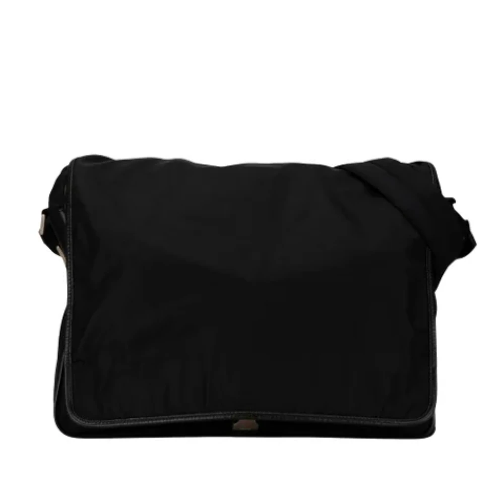 Prada Vintage Pre-owned Fabric prada-bags Black Dames