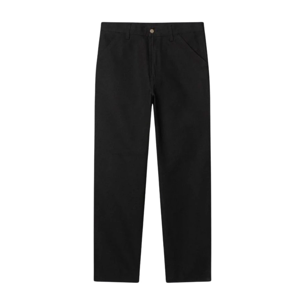 Carhartt Wip Men's Black Straight Trousers, W32, Cargo Trousers