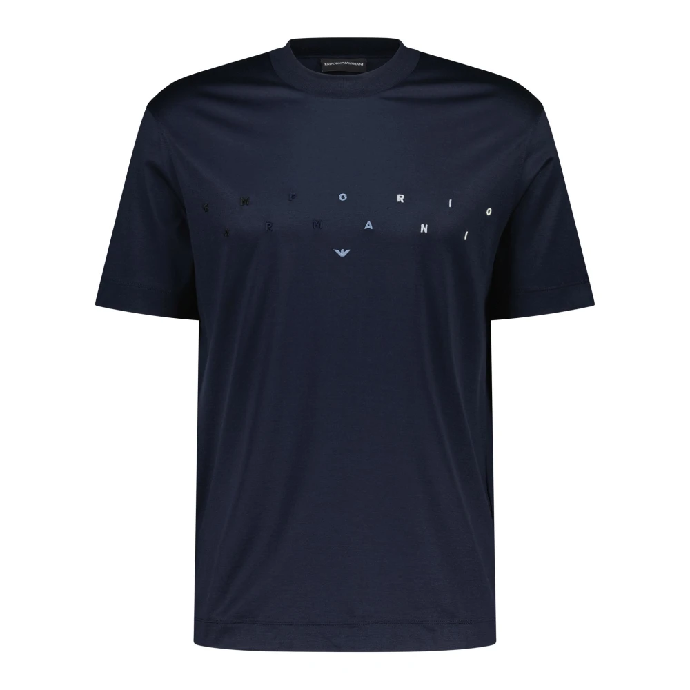 Emporio Armani Stijlvolle T-shirt Collectie Blue Heren