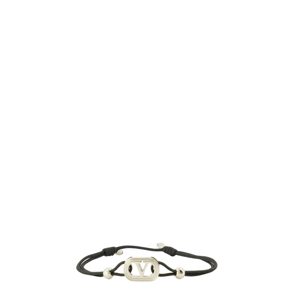 Valentino Garavani Women's Black Ovalette Bracelet - Bracelets - One Size - Accessories