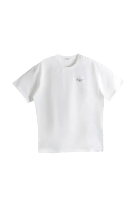 T-shirt i bomull med stämpeltryck