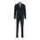 robe-bleue-en-costume-de-laine
