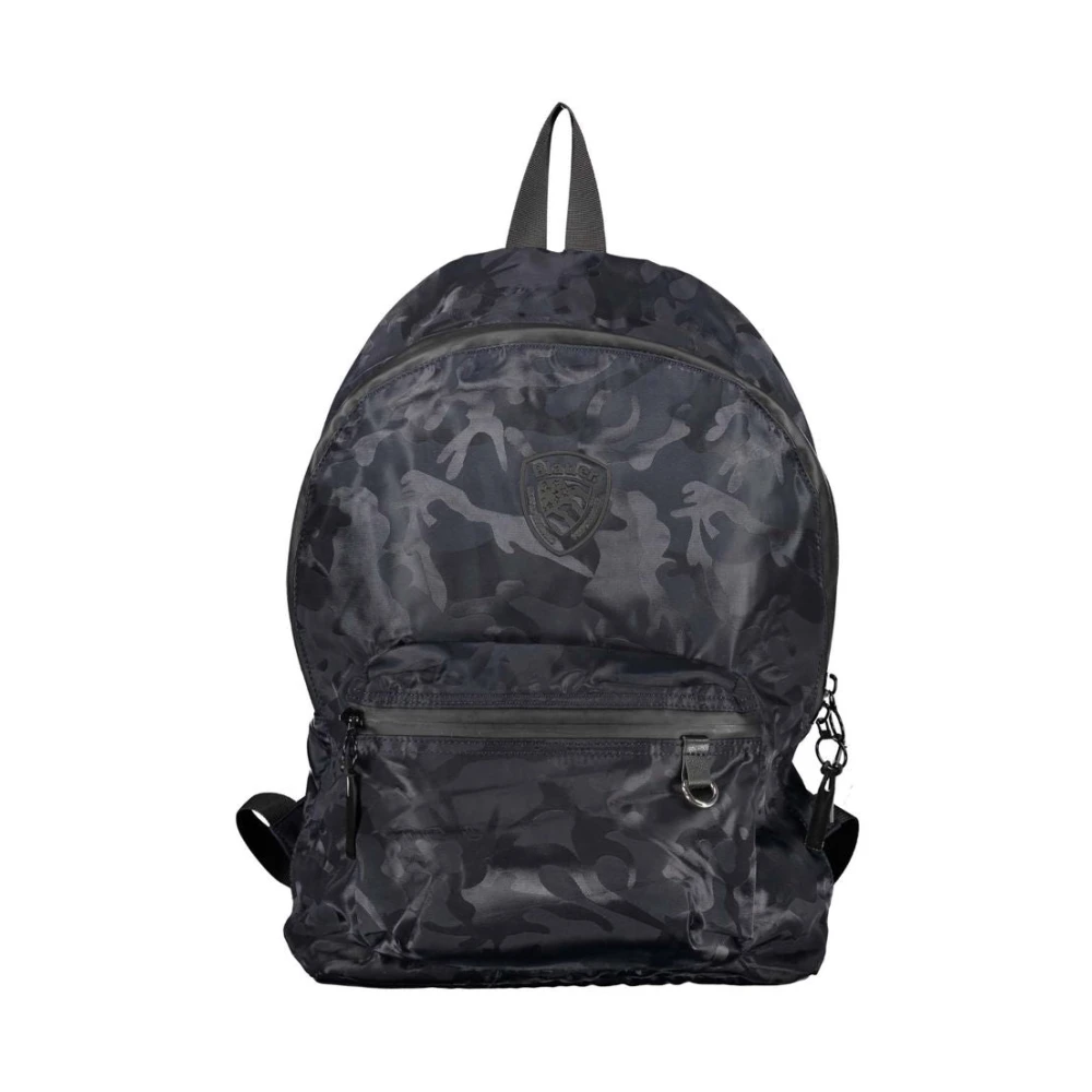Blauer Elegante Urban Blue Rugzak met Laptopvak Blue Heren