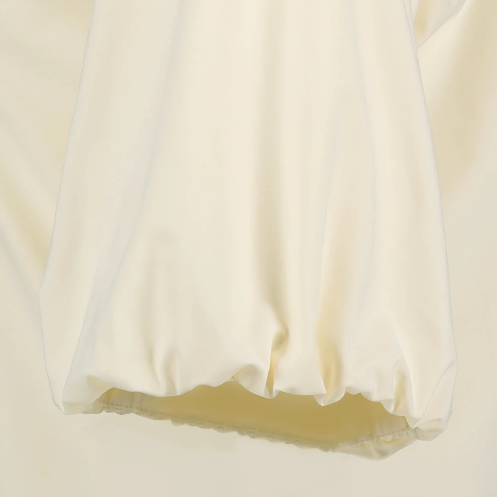 Jane Lushka Stijlvolle Ava Top in Ecru Beige Dames