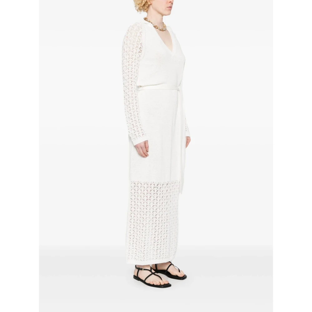Zimmermann Witte Gebreide Mouwloze Trui White Dames