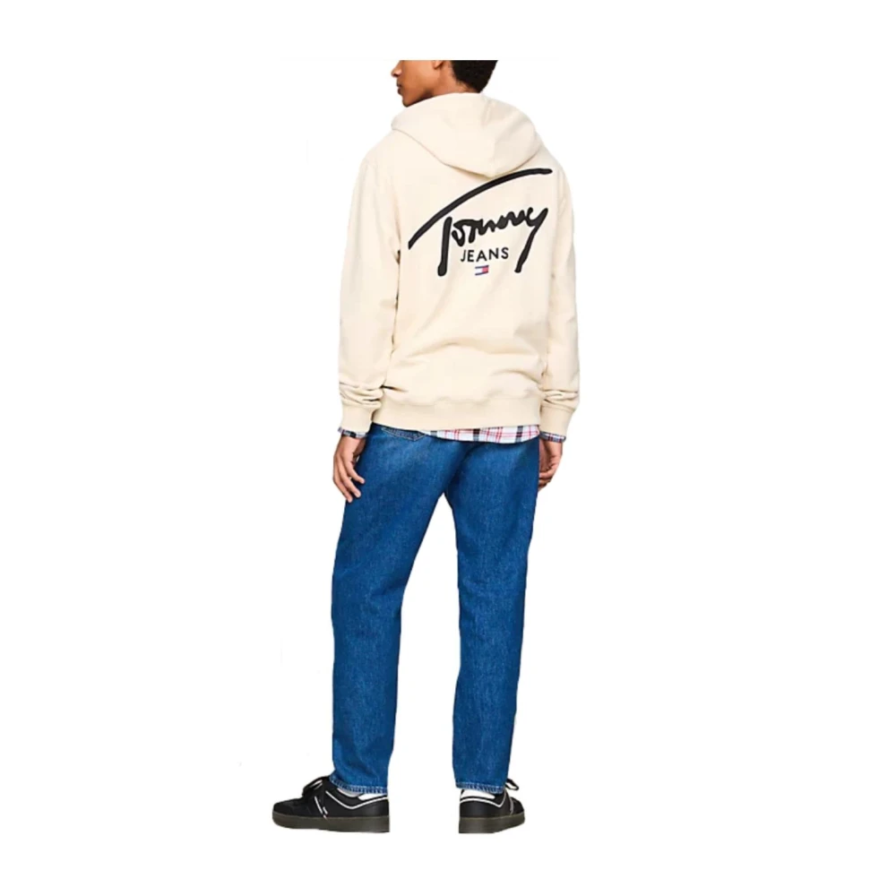 Tommy Hilfiger Grafische Entry Sweatshirt Beige Heren