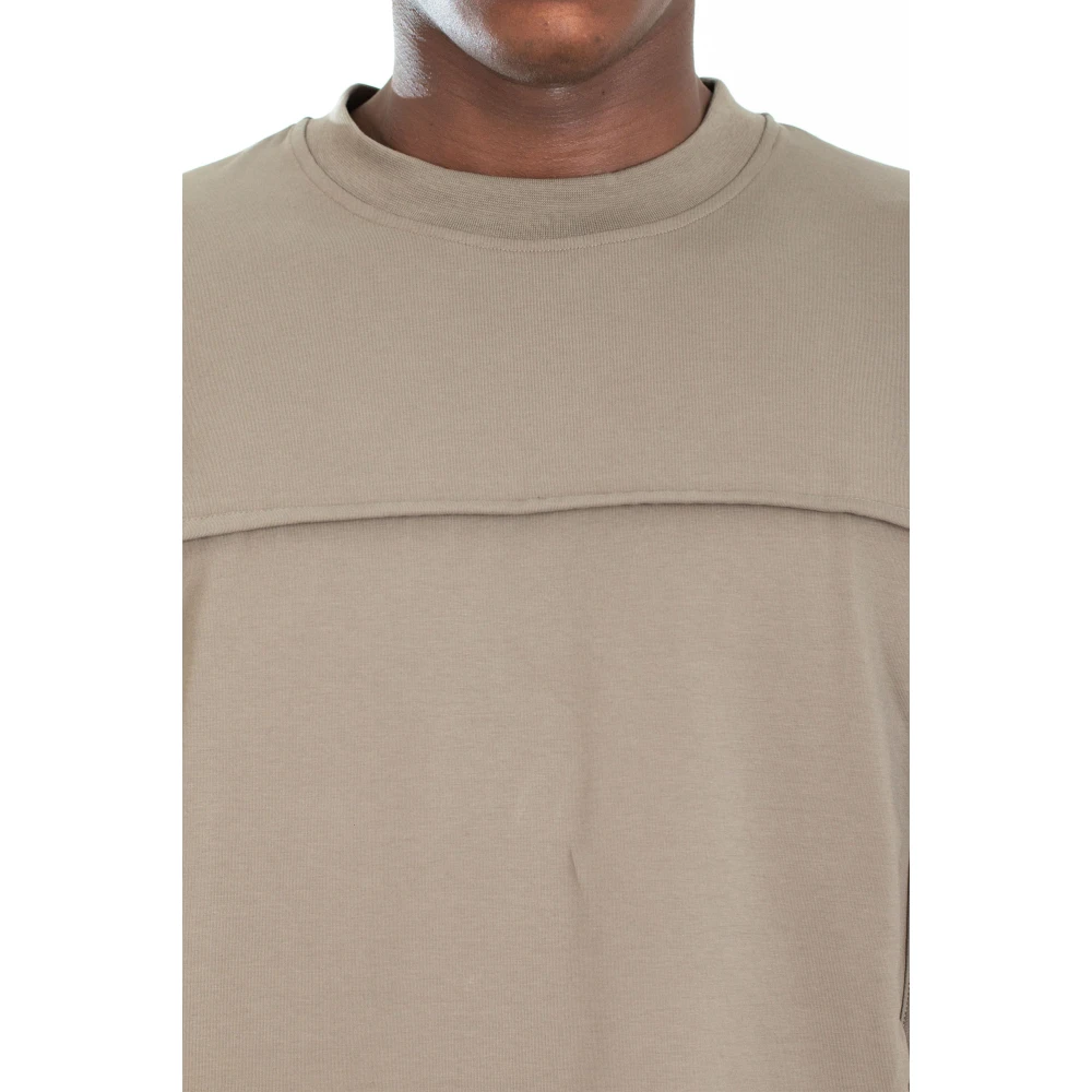 Heliot Emil Stoffige Groene H-Binding Tee Beige Heren
