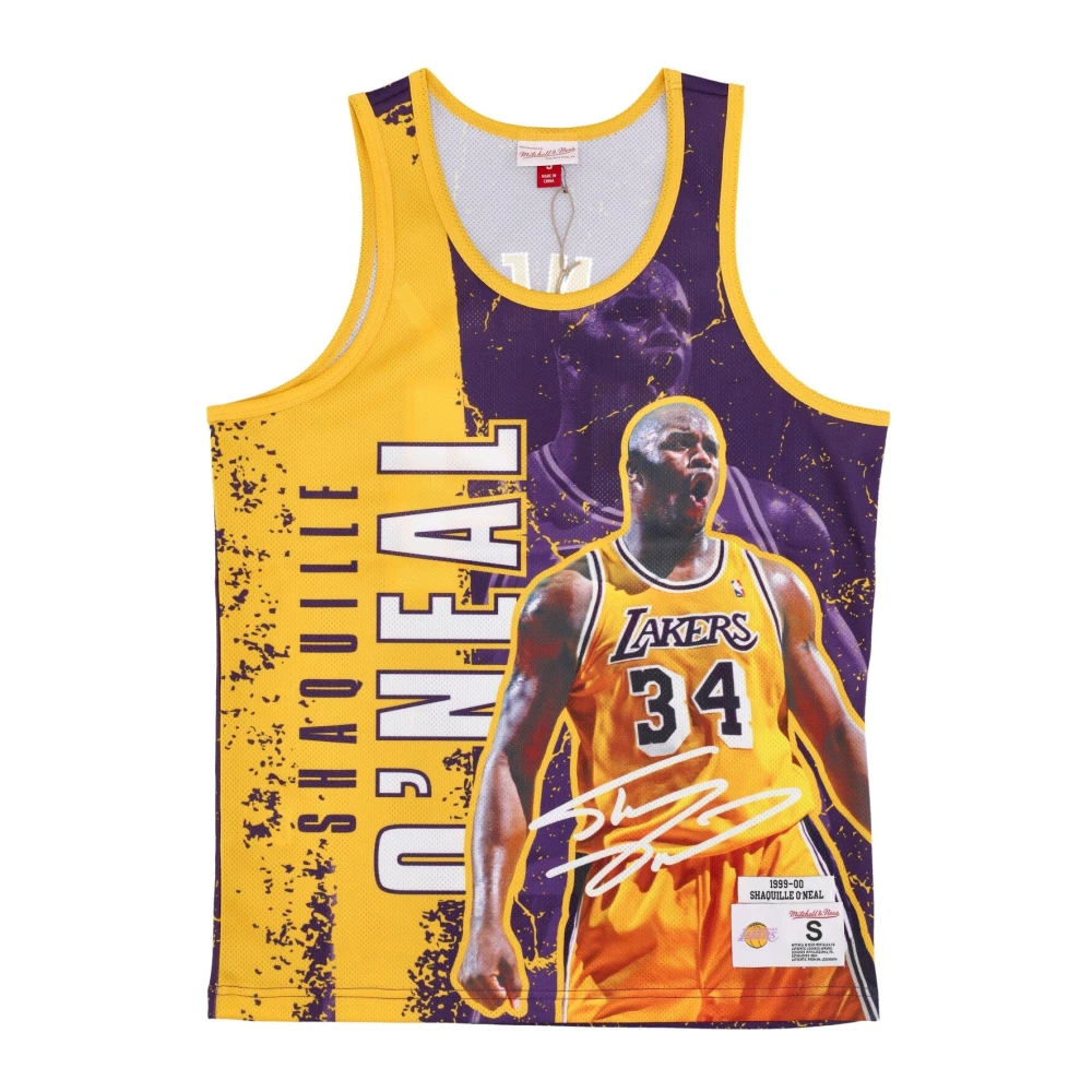 Mitchell & Ness NBA Burst Mesh Tank Top Multicolor Heren