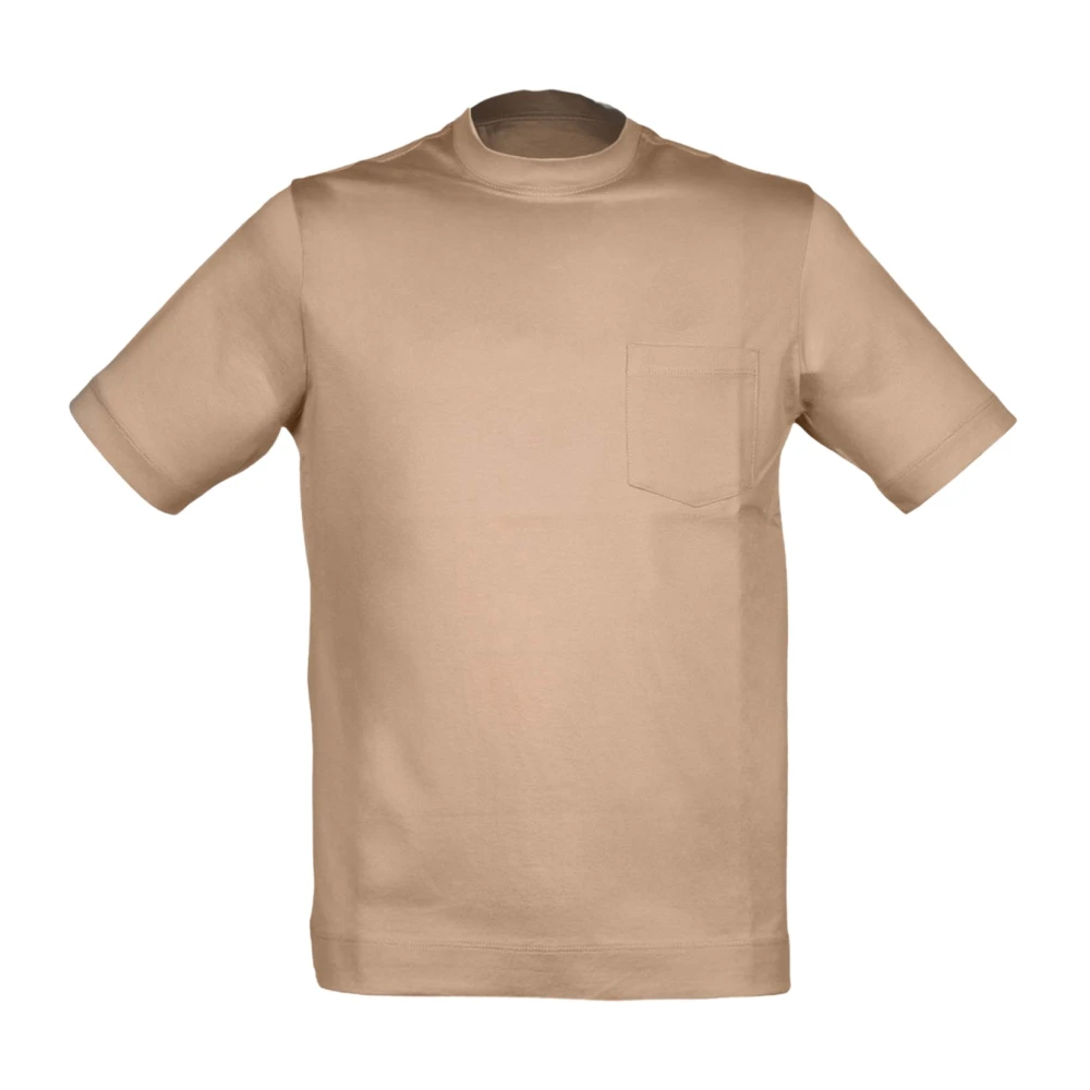 Circolo 1901 Jersey Zak T-Shirt in Fango Brown Heren