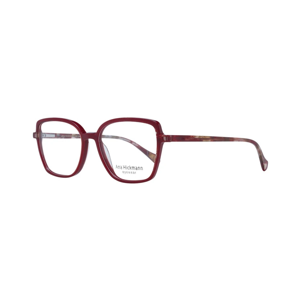 Ana Hickmann Rode Acetaat Vlinder Optische Monturen Red Dames