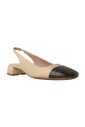 chaussure-en-cuir-beige-et-noir