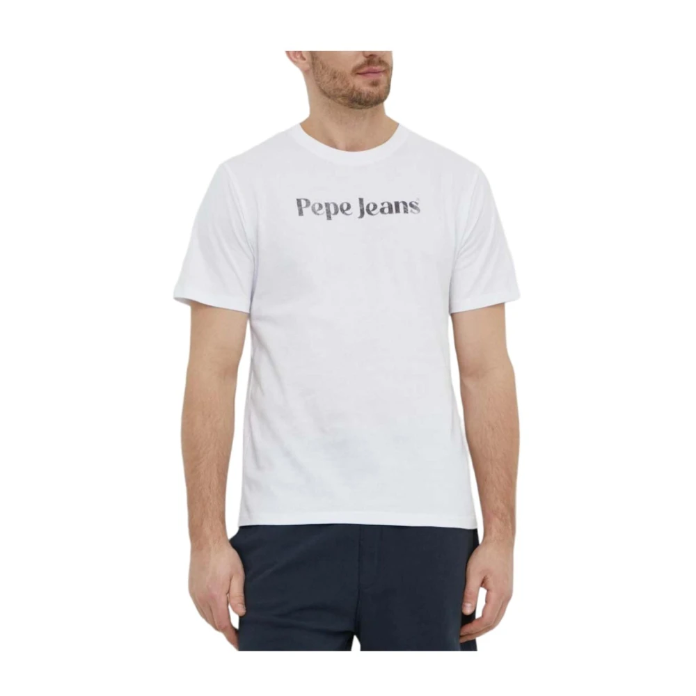 Pepe Jeans Men's White Clifton T-Shirt - T-Shirts - 2XL - Tops