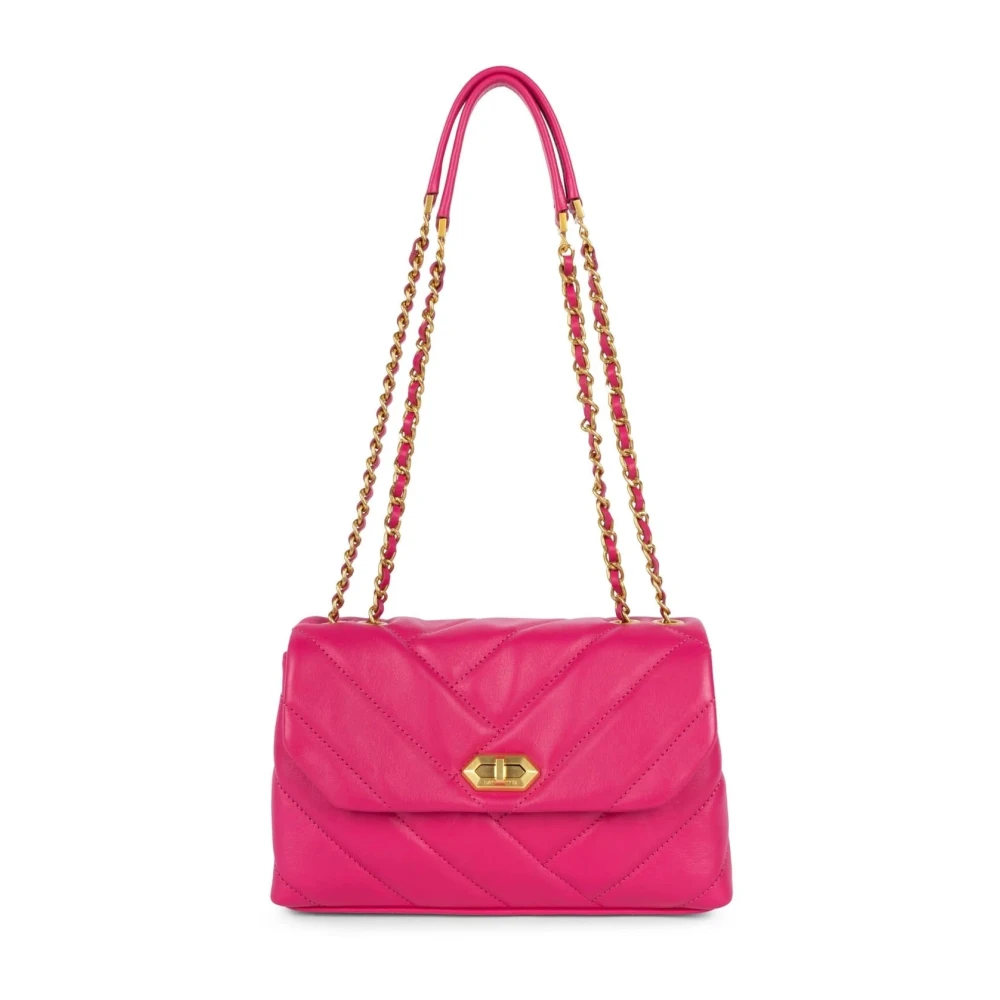 Lancaster Shoulder Bags Pink Dames