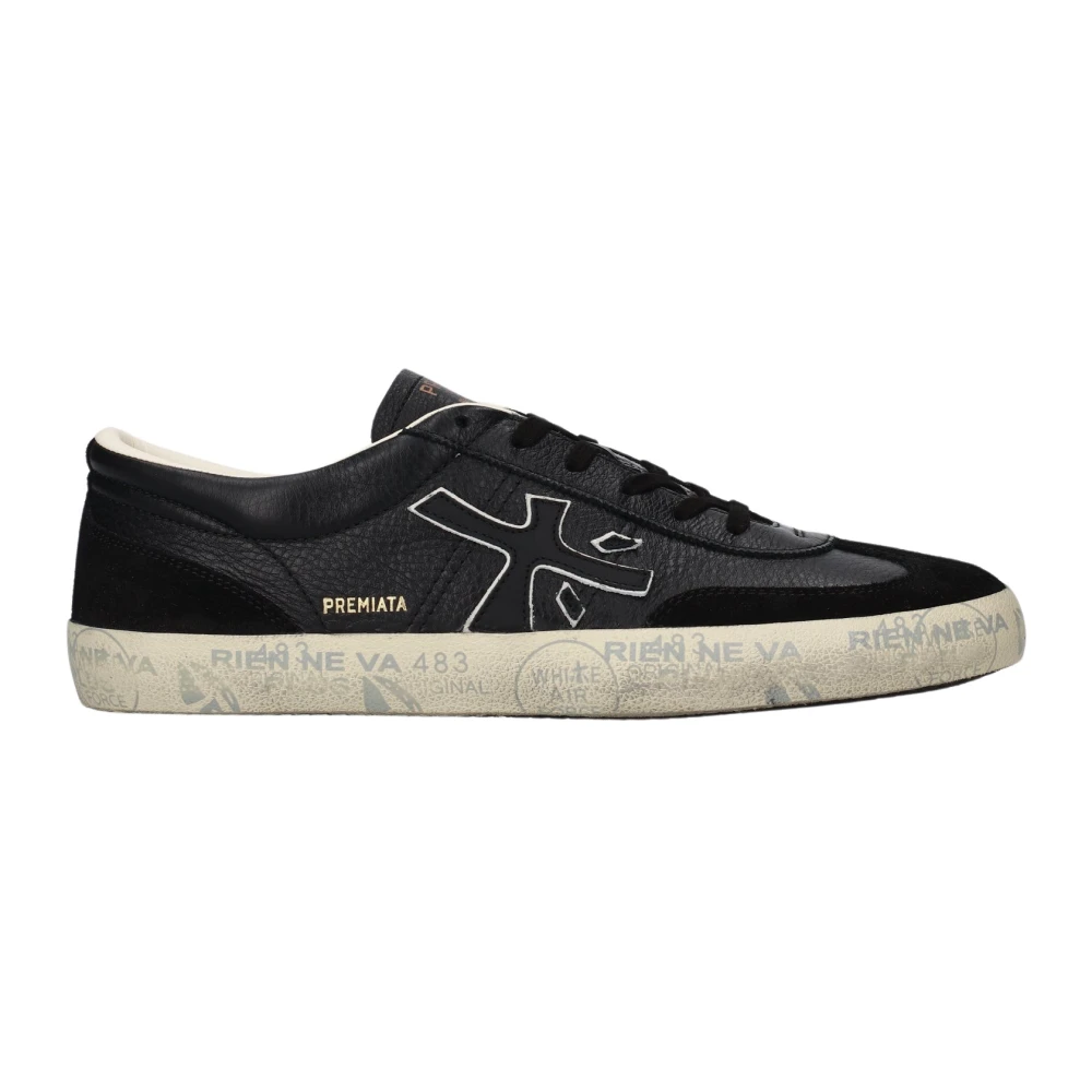 Premiata David Heren Schoenen Zwart