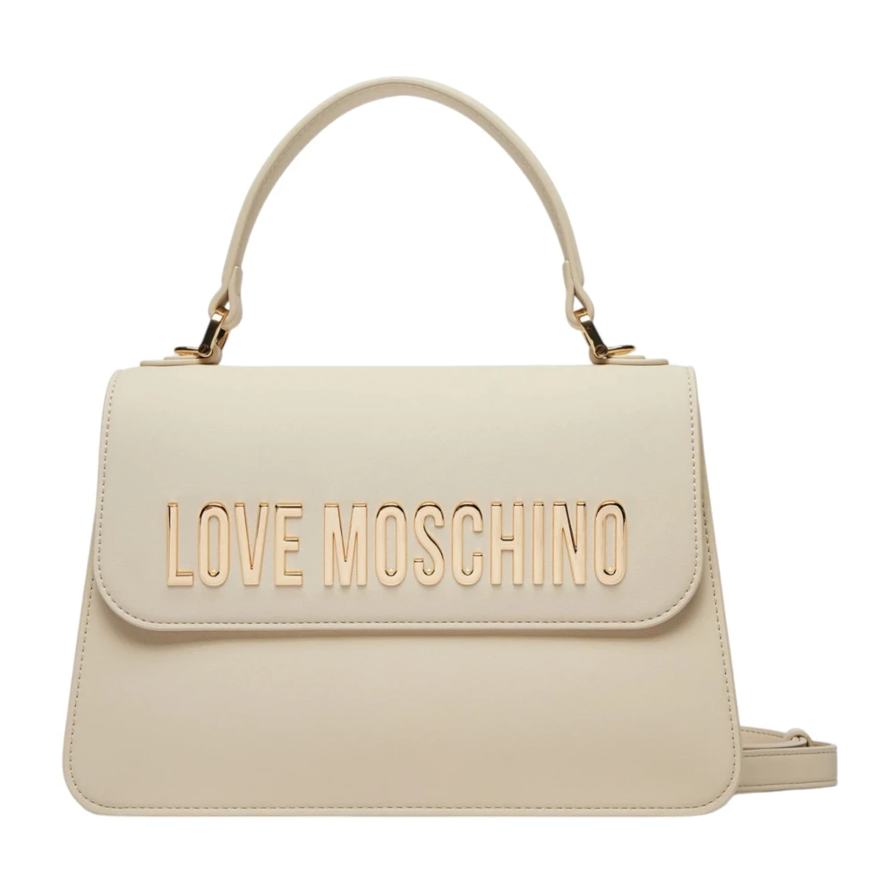 Love Moschino Women's White Stylish Handbag By