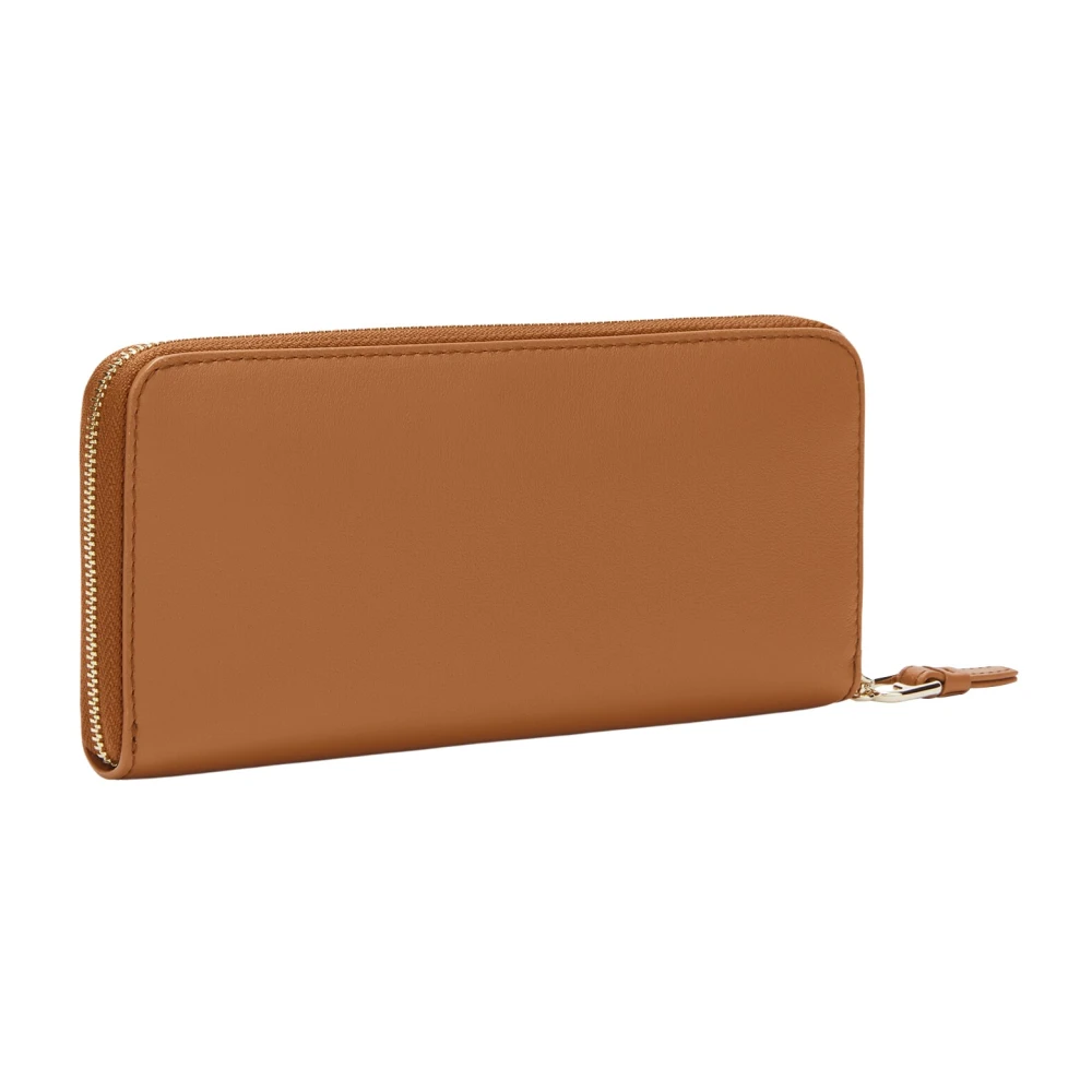 Furla Nuvola Zip Around Portemonnee Brown Dames