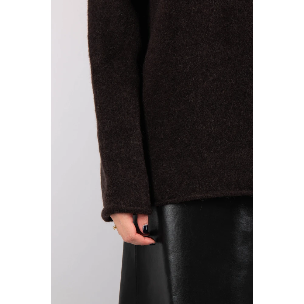 drykorn Bruine Coltrui Sweater Brown Dames