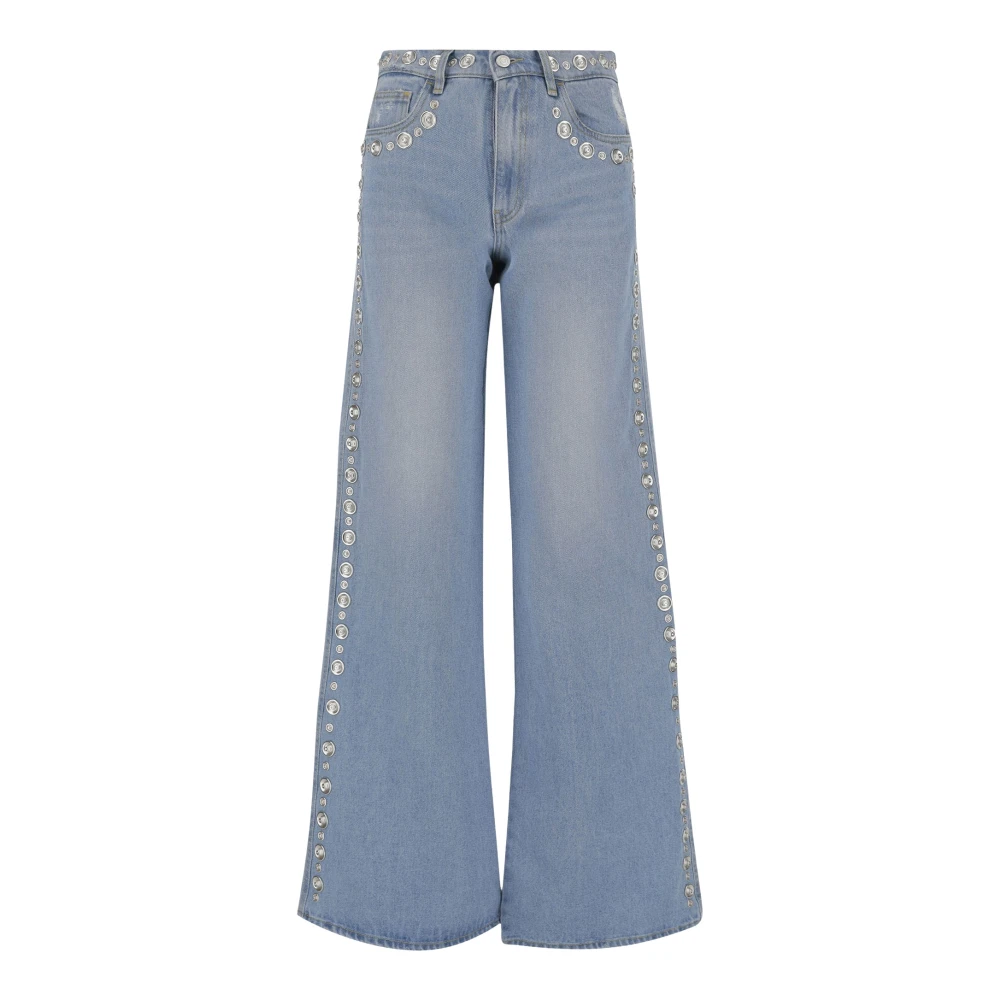 Coperni Lichte Denim Jeans Blue Dames